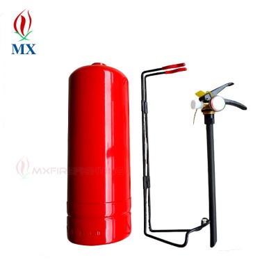 dcp empty abc dry chemical powder cylinder with iron stand / fire extinguisher cylinder types